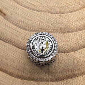 Pandora ldaho State Flag  Exclusive Charm Pendant, S925 Silver Jewelry